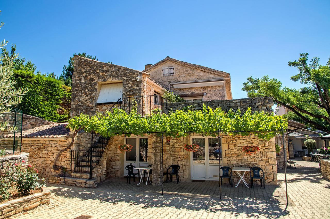 Logis Hotel Restaurant L'Escarbille Saint-Martin-dʼArdèche Εξωτερικό φωτογραφία