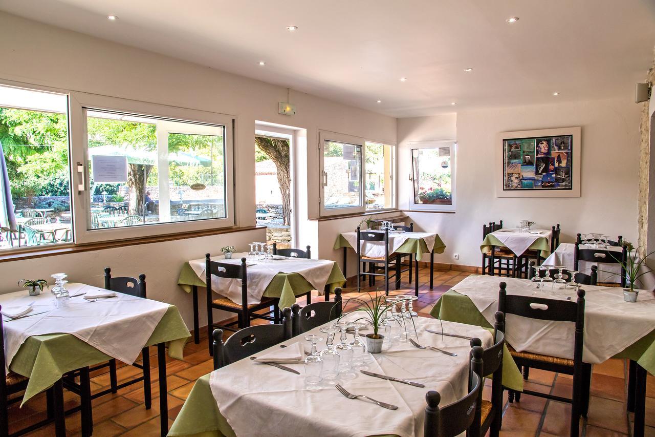 Logis Hotel Restaurant L'Escarbille Saint-Martin-dʼArdèche Εξωτερικό φωτογραφία